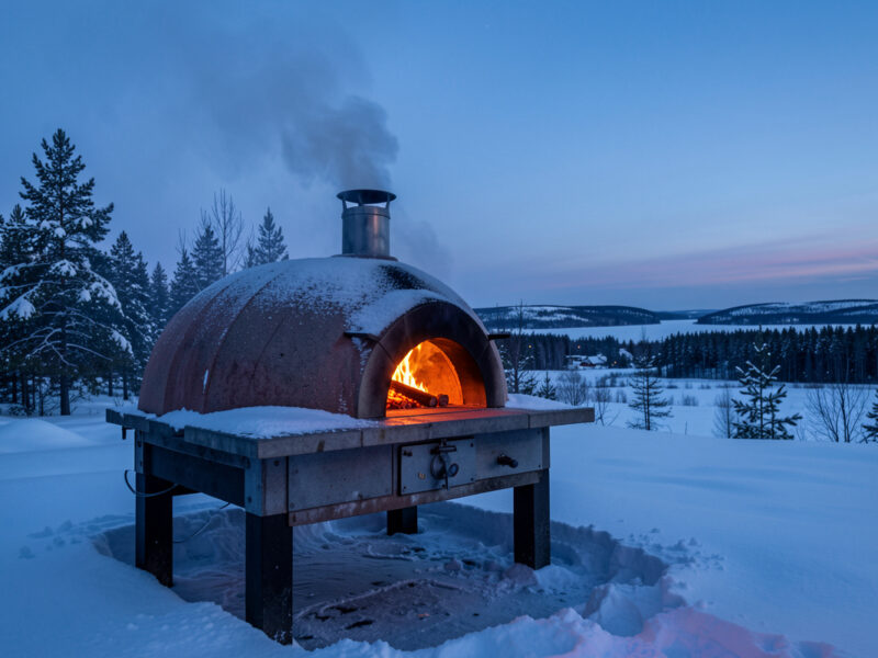 Pizza Oven Cold Weather and Wind: Baking in Winter