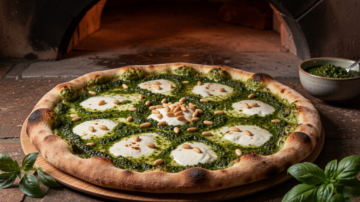 Pesto as a Pizza Base