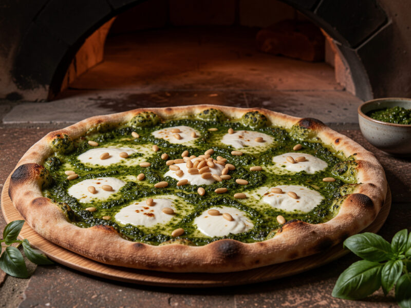 Pesto as a Pizza Base