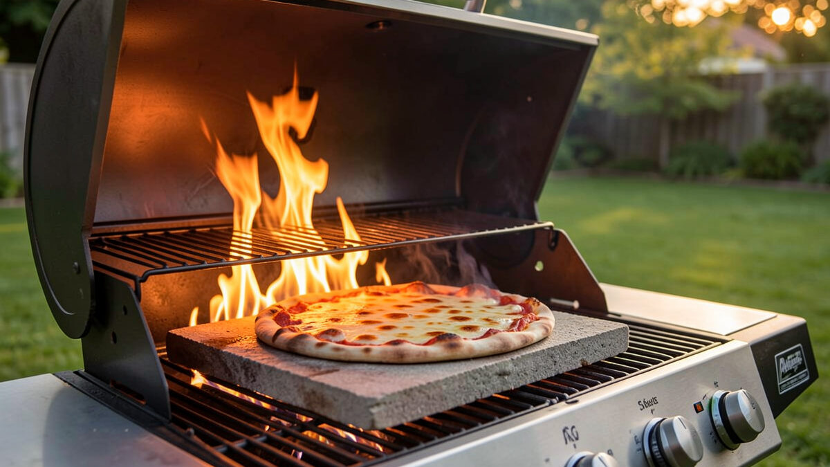 Pizza on the Grill With a Stone: What Actually Works