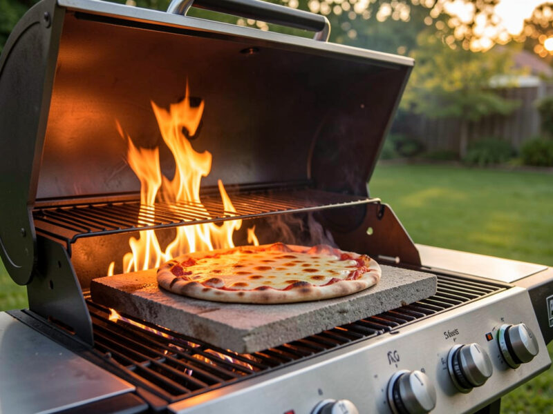 Pizza on the Grill With a Stone: What Actually Works